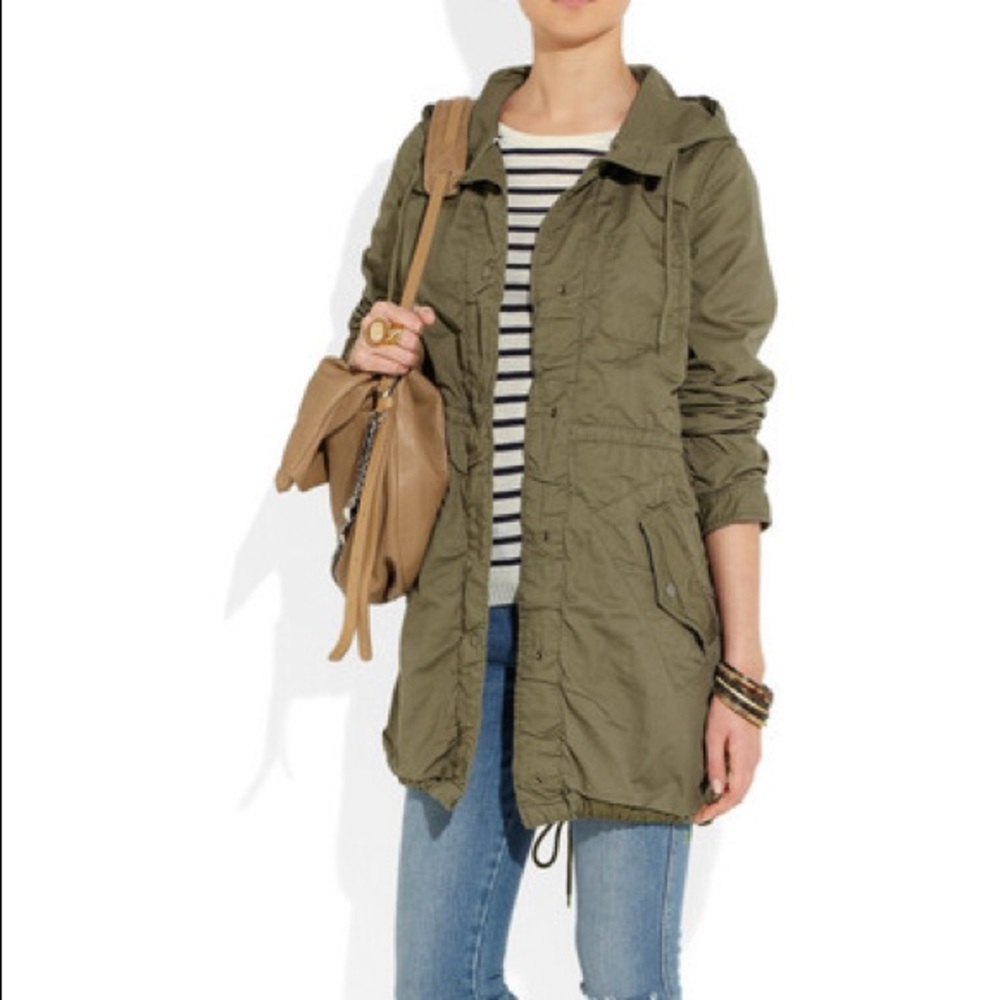 JCrew Cotton Hooded Parka